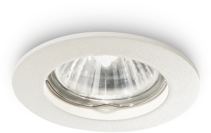Ideal Lux Recessed lamp 1 light JAZZ, GU10, sidabrinis color