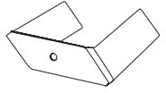 Įleidžiamo magnetinio bėgelio ZAMBELIS laikiklis, plieno sp., komplekte 2vnt., 20106
