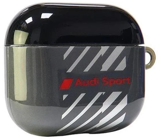 Audi IML Sport AirPods 3 dėklas juodos spalvos AUS-IMLAP3-RSQ/D1-BK