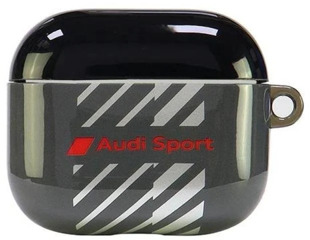 Audi IML Sport AirPods 3 dėklas juodos spalvos AUS-IMLAP3-RSQ/D1-BK