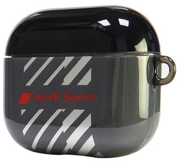 Audi IML Sport AirPods 3 dėklas juodos spalvos AUS-IMLAP3-RSQ/D1-BK