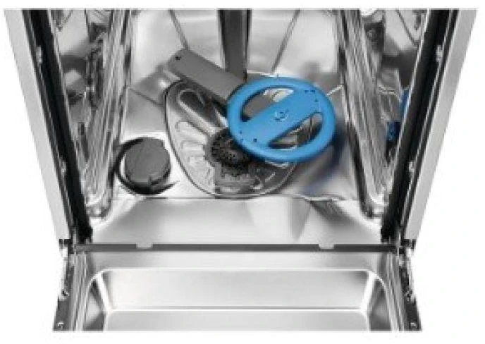 Indaplovė - Electrolux Eem43200l Visiškai Įmontuota, 10 Vietų, Sidabrinė