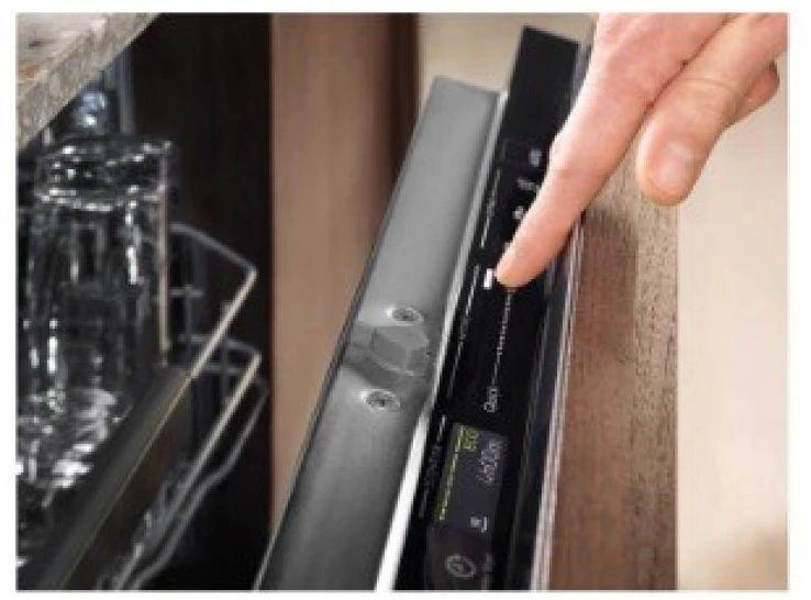 Indaplovė - Electrolux Eem43200l Visiškai Įmontuota, 10 Vietų, Sidabrinė