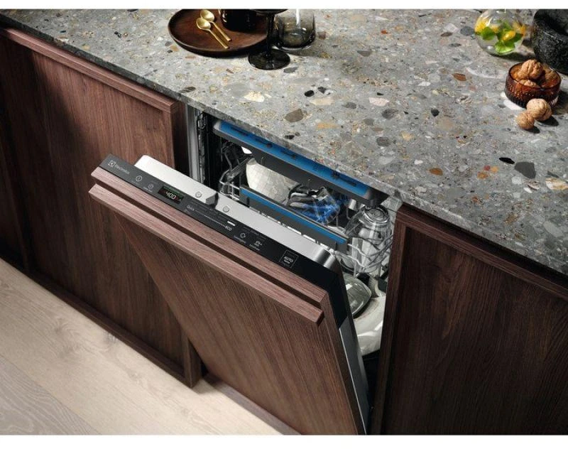Indaplovė - Electrolux Eem43200l Visiškai Įmontuota, 10 Vietų, Sidabrinė