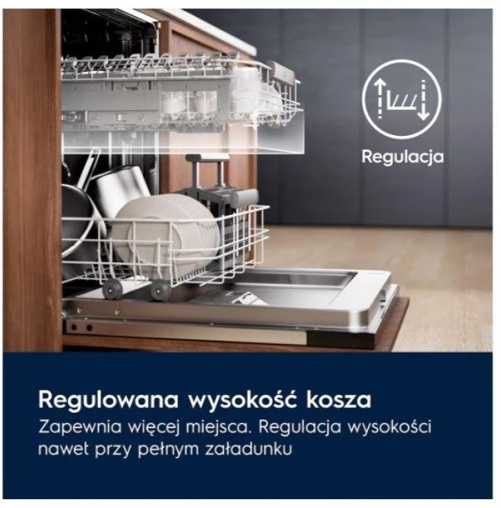 60 cm. pločio įmontuojama indaplovė Electrolux EES48401L