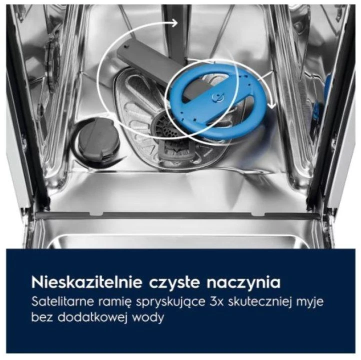 60 cm. pločio įmontuojama indaplovė Electrolux EES48401L