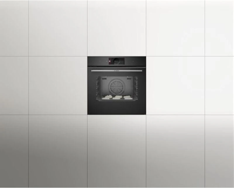 BOSCH HBG571EB4 Built-in Oven, Juodas, 71 L