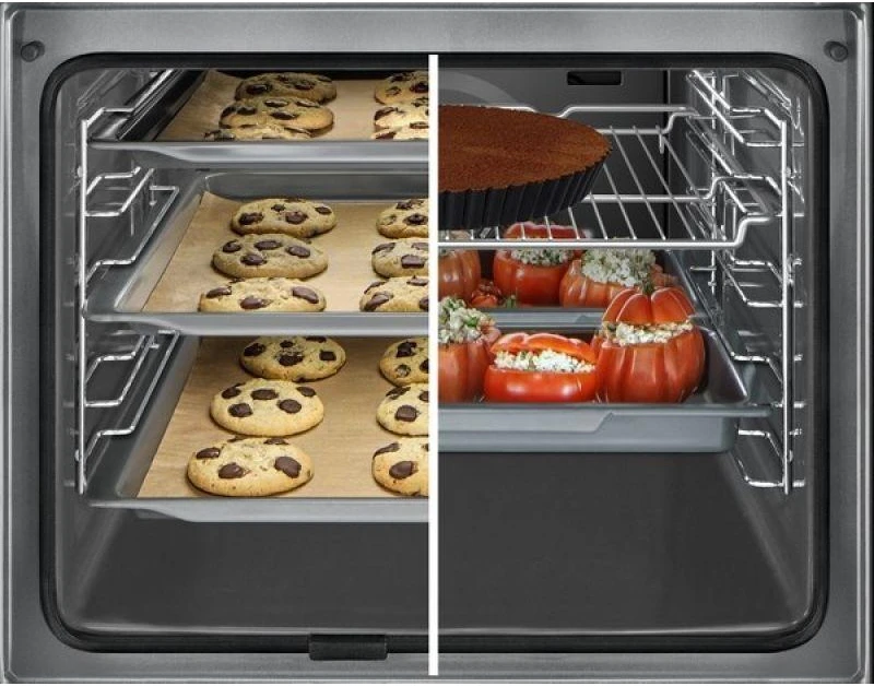 BOSCH HBG571EB4 Built-in Oven, Juodas, 71 L