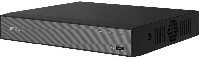 IMOU 10 kanalų įrašymo įrenginys, 4 WiFi antenos, 6 mikrofonai, garsiakalbis, HDMI, VGA, NVR-N110W-8A0E