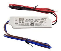 Impulsinis maitinimo šaltinis LED 24V 20W 0.84A IP67, Mean well, LPV-20-24