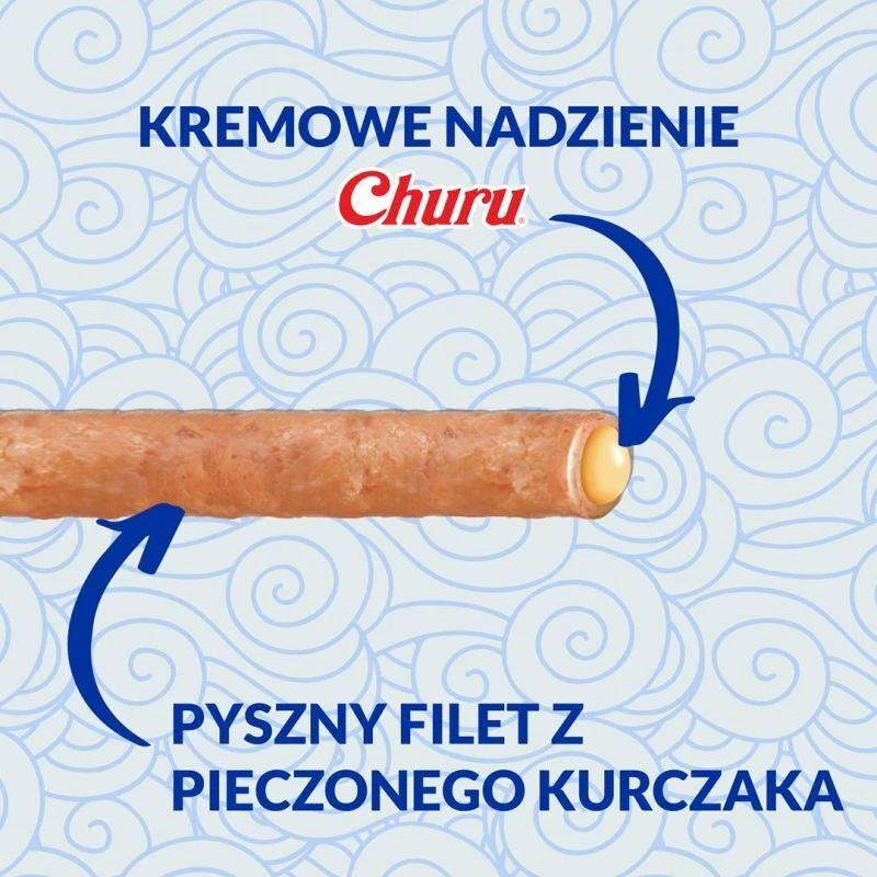 Inaba Churu Cat skanėstas Rolls Chicken Tuna (4 Sticks) 40g