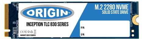 Origins „INCEPTION TLC830 PRO“ SERIJA – 512 GB M.2 80 mm 3D TLC