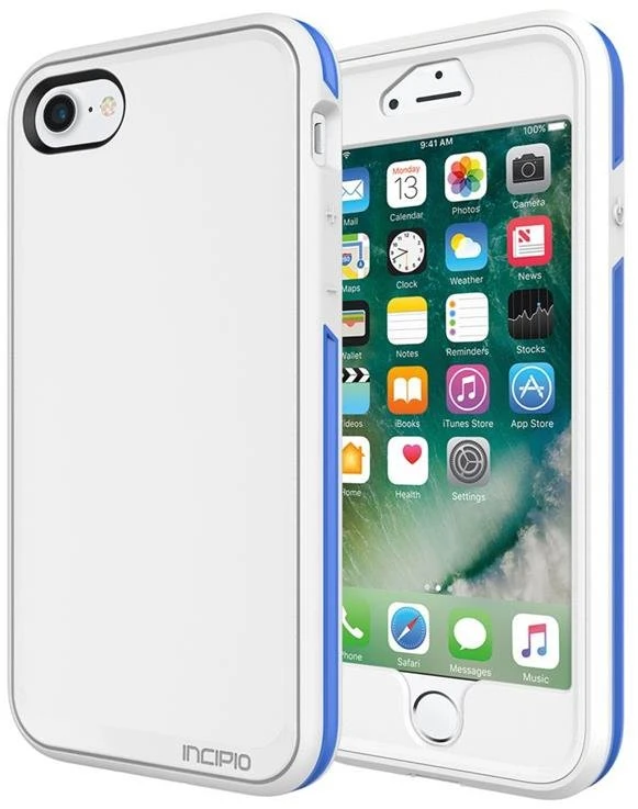 Dėklas Incipio Performance Series Max Apple iPhone 7 case baltas/mėlynas