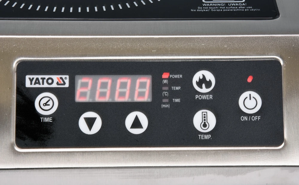 Kaitlentė Yato INDUKCINĖ VIRYKLĖ 3500 W (YG-04701)
