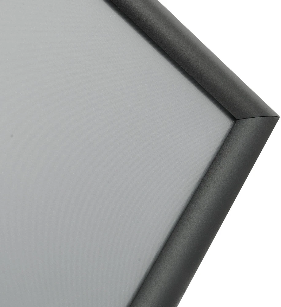 VEVOR Reguliuojamas stovas plakatams, juodas