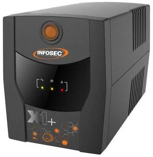 „Infosec INF_661147“ atsarginis maitinimo šaltinis UPS X1+ 1300 IEC, 1300 VA, 720 W, 6 × C13