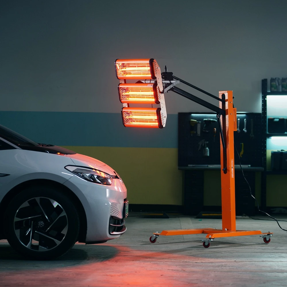 VEVOR 3300 W infraraudonųjų spindulių dažų džiovinimo lempa