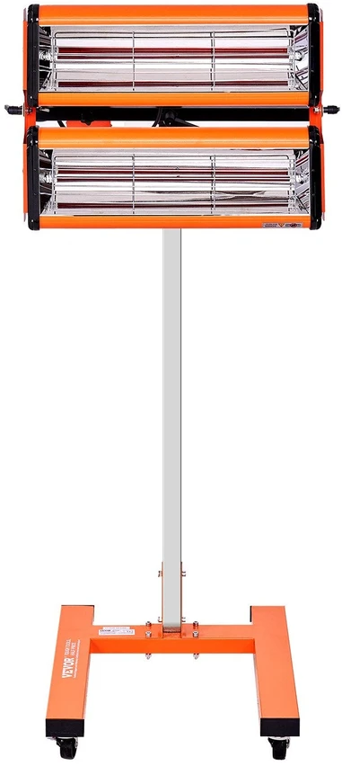VEVOR 2200W infraraudonųjų spindulių lempa dažų džiovinimui