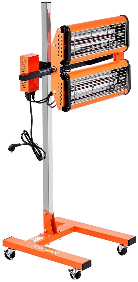 VEVOR 2200W infraraudonųjų spindulių lempa dažų džiovinimui