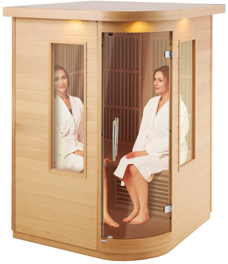 VEVOR Infraraudonųjų spindulių dvivietė medinė sauna