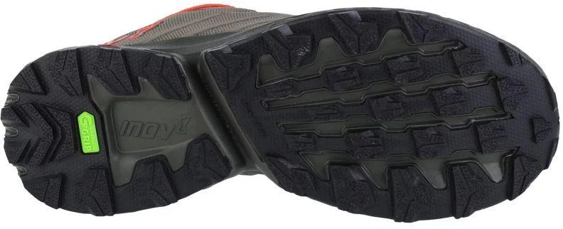 Inov-8 RocFly G 350 vyriški alyvuogių-oranžiniai batai.
