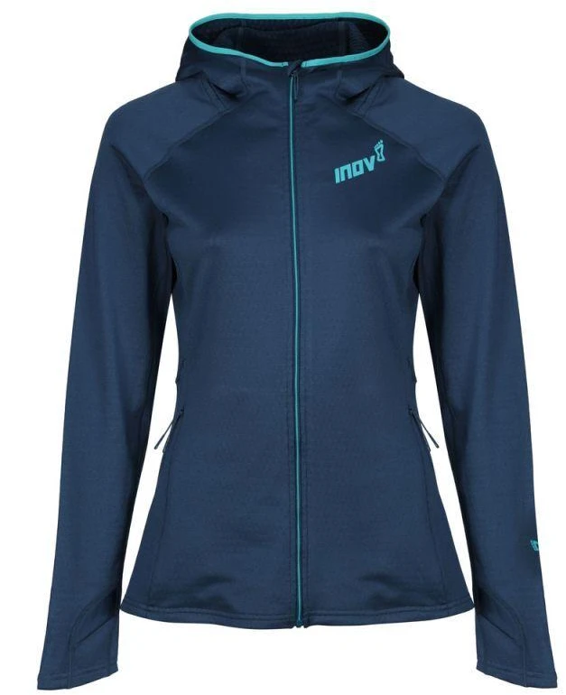 Inov-8 VentureLite Mid Hoodie FZ tamsiai mėlyna. Moteriška.