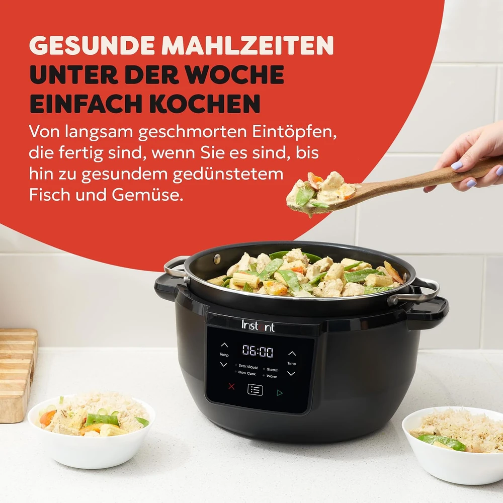 Greitpuodis - Instant Pot® Superior Cooker - lėta viryklė +daugiafunkcinė viryklė (su papildomais priedais)