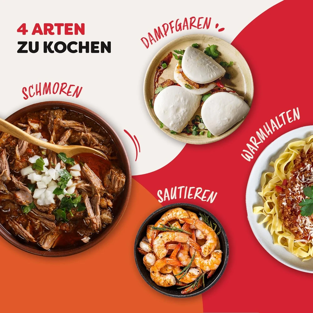 Greitpuodis - Instant Pot® Superior Cooker - lėta viryklė +daugiafunkcinė viryklė (su papildomais priedais)