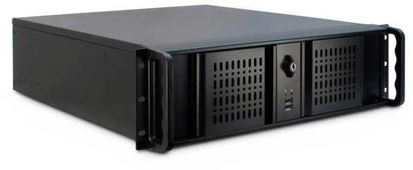 Inter-Tech 3U-3098-S, Server-case - juodas, 3 Hheneinheiten