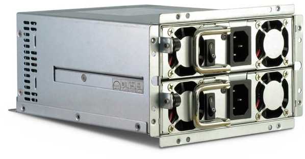 Inter-Tech ASPOWER R2A-MV0450, PC-power supply - pilka, redundant, 450 Watt
