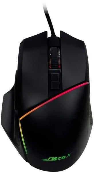 Inter-Tech Nitrox GT-100 RGB, Gaming-pelė - juodas