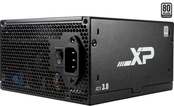 Inter-Tech SAMA XPH-850A, kompiuterio maitinimo blokas - 1x 12 kontaktų High Power GPU, 3x PCIe, kabelių valdymas, 850 W