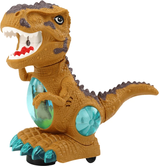 Žaislinis dinozauras su judesio ir šviesos efektais Lean Toys