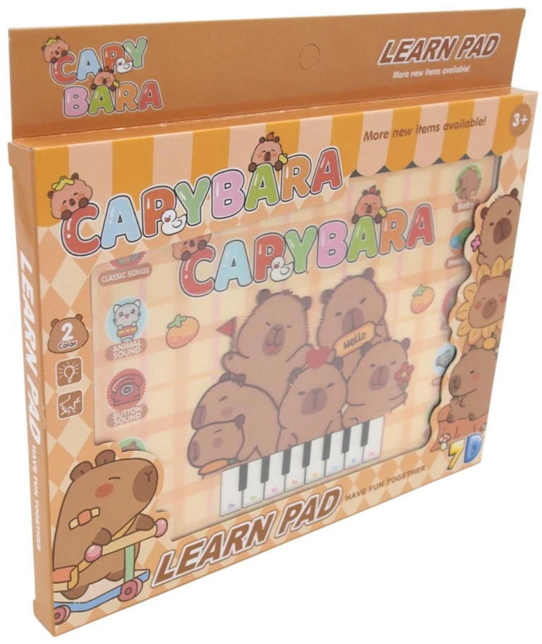 Interaktyvus mokomasis planšetinis žaislas „Capybara Learn Pad“