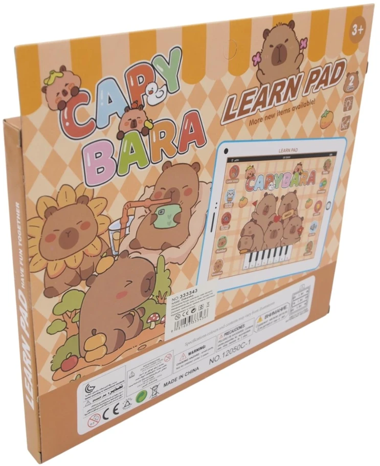 Interaktyvus mokomasis planšetinis žaislas „Capybara Learn Pad“