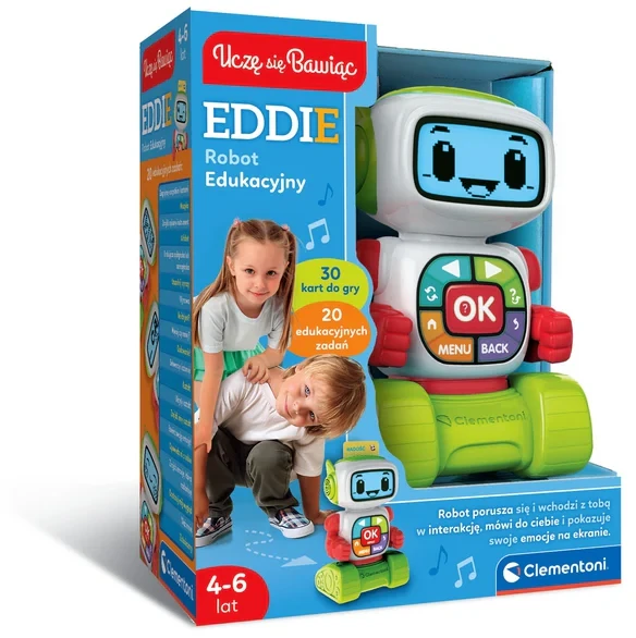Clementoni Eddie edukacinis robotas