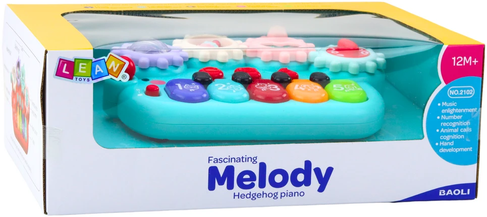 Lean Toys Interaktyvus pianinas vaikams su krumpliais