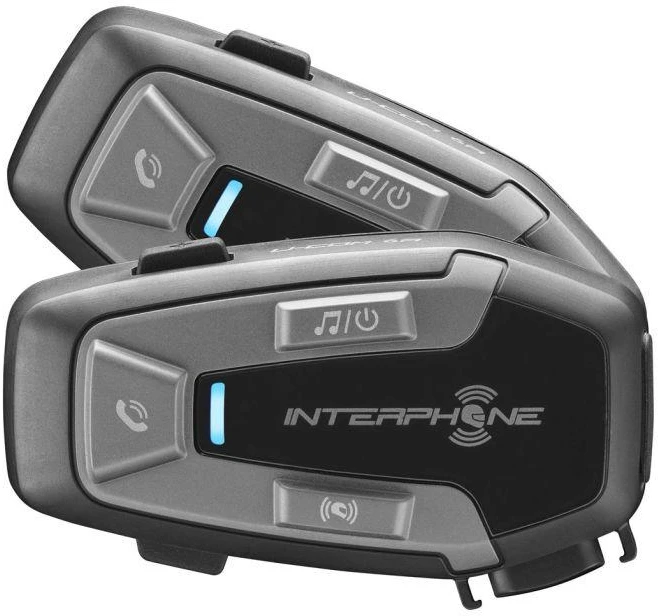 INTERPHONE U-COM 6R motociklinis domofonas, komplektas dviem šalmais