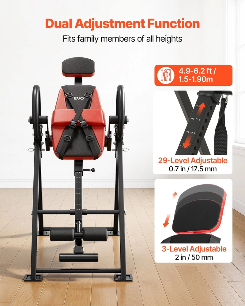 Inversinis stalas VEVOR QD002A, 136 kg apkrova