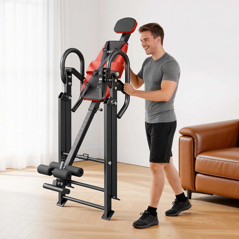 VEVOR Atvirkštinis stalas, 136 kg talpa, dvigubi fiksavimo volai