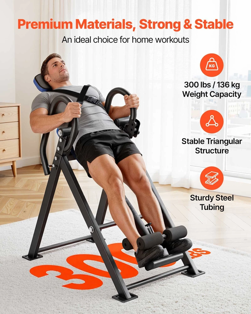 VEVOR Inversinis stalas, 136 kg, sunki apkrova