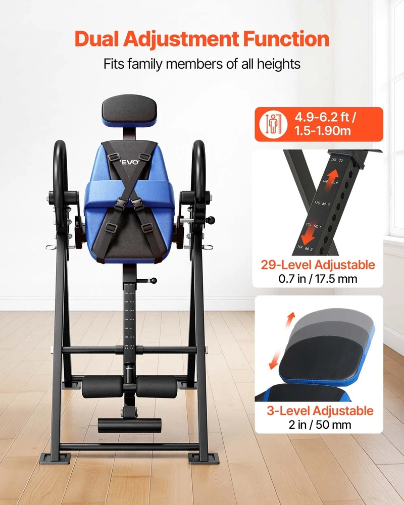 VEVOR Inversinis stalas, 136 kg, sunki apkrova