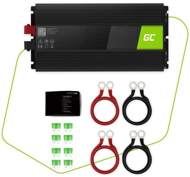 Žalias Cell Inverteris 24V/230V 3000W/6000W Sinusinė išėjimo įtampa Žalias Cell