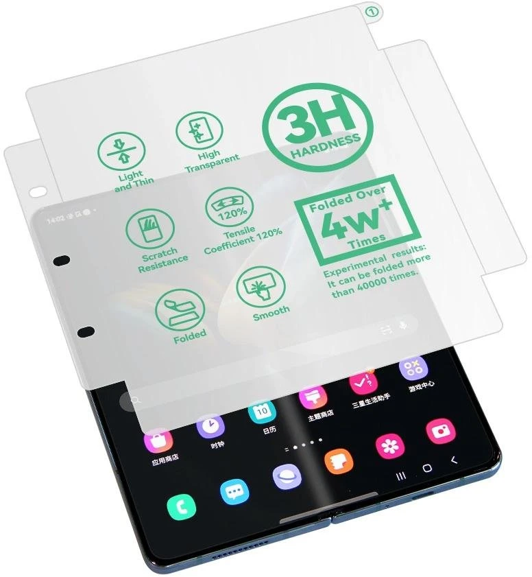 [ ] Invisible Film apsauginė plėvelė, skirta Google Pixel Fold