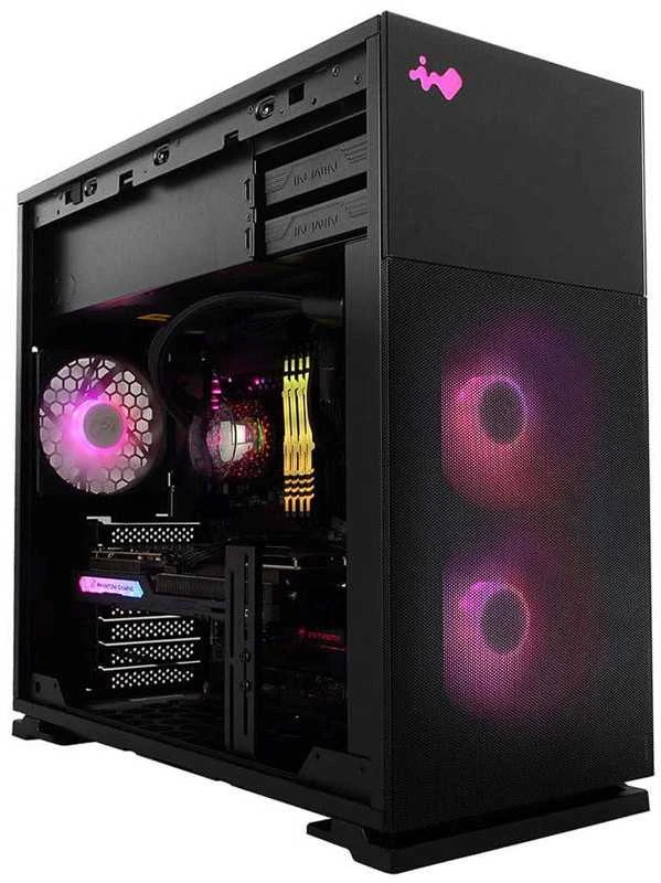 In Win InWin 127 Midi-Tower Tempered Glass – juodos spalvos