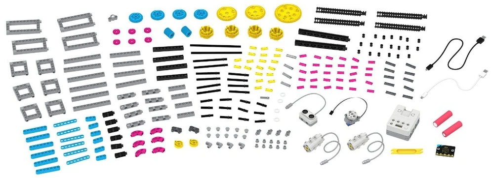 Inžinerinis-mokslinis rinkinys “Robotikos dirbtuvės+micro:bit”
