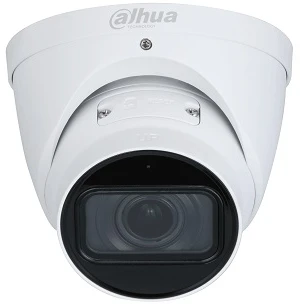 Dahua IP kamera kupol. 2MP STARLIGHT IR iki 40m; 1/2,8“, 2,7-12 mm; WDR, IP67, IVS, mikrofonas, ePoE