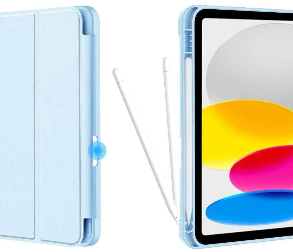 Tech-Protect SC Pen Apple iPad 10.9” 10 / 2022 / 11” 11 / 2025 – dėklas planšetiniam kompiuteriui žydros spalvos