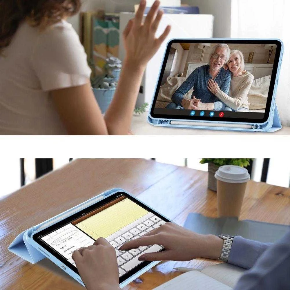 Tech-Protect SC Pen Apple iPad 10.9” 10 / 2022 / 11” 11 / 2025 – dėklas planšetiniam kompiuteriui žydros spalvos