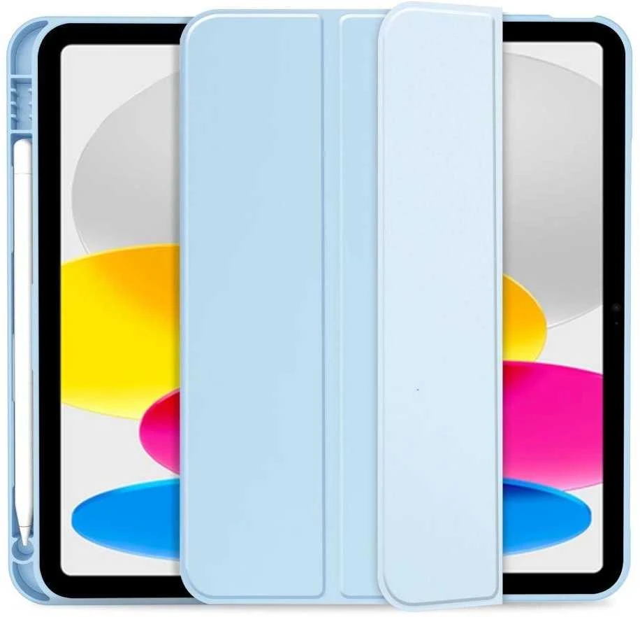 Tech-Protect SC Pen Apple iPad 10.9” 10 / 2022 / 11” 11 / 2025 – dėklas planšetiniam kompiuteriui žydros spalvos